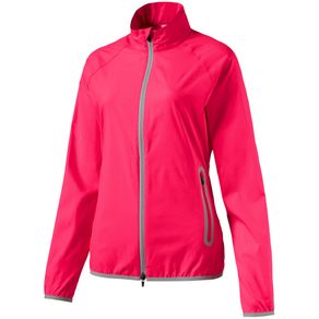 Puma Women\'s Full-Zip Wind Jacket 2156745-Bright Plasma  Size xs, bright plasma