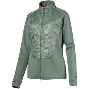 Puma Women\'s PWRWARM Dassler Jacket 2156765-Laurel Wreath  Size xl, laurel wreath