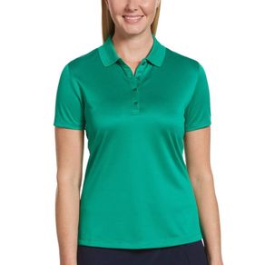 Callaway Women\'s Swing Tech Solid Knit Polo 2158790-Golf Green  Size xs, golf green