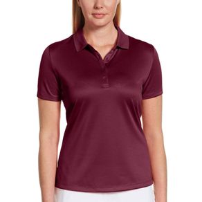 Callaway Women\'s Swing Tech Solid Knit Polo 2158802-Magenta Purple  Size xs, magenta purple