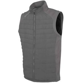 Sunice Men\'s Hamilton Thermal Hybrid Full Zip Vest 2159154-Charcoal  Size xl, charcoal