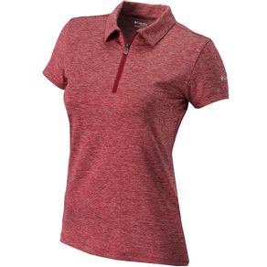 Columbia Women\'s Drift Polo 2161462-Intense Red  Size sm, intense red