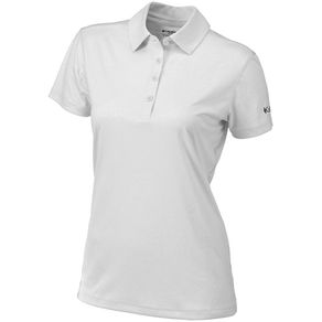 Columbia Women\'s Omni-Wick Flip Polo 2161490-White  Size sm, white