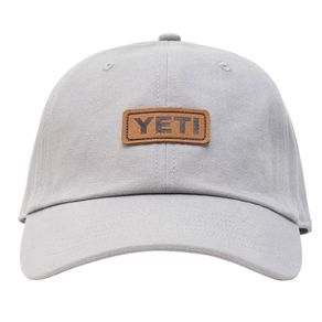 YETI Badge Logo Leather Soft Crown Hat 2161807-Lavender  Size one size fits most, lavender