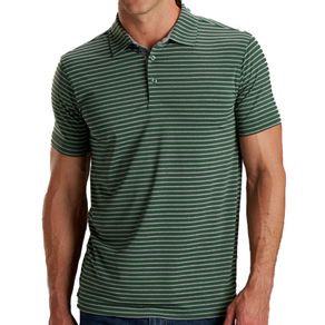 Bobby Jones Men\'s Rule 18 Tech Control Stripe Polo 2161890-Ivy Green  Size sm, ivy green