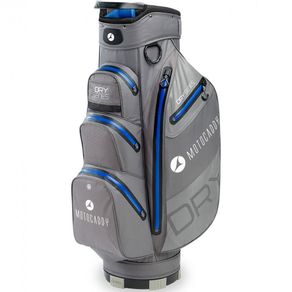 Motocaddy Dry-Series Cart Bag 2162447-Charcoal/Blue, charcoal/blue