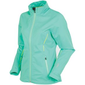 Sunice Women\'s Onassis Zephal Flextech Jacket 2162643-Spearmint Green Emboss/Mellow Yellow  Size xs, spearmint green emboss/mellow yellow