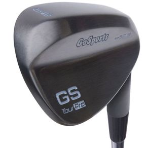 Go Sports Tour Pro Black 52 Degree Gap Wedge 2165203-Right 52 Degree 08 Bounce Steel Regular