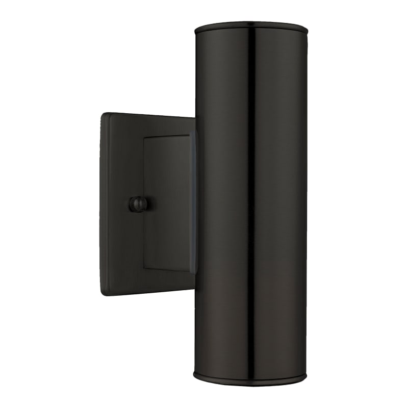 Eglo 200033 Riga 2 Light Outdoor Wall Sconce Matte Black Outdoor Lighting Wall Sconces