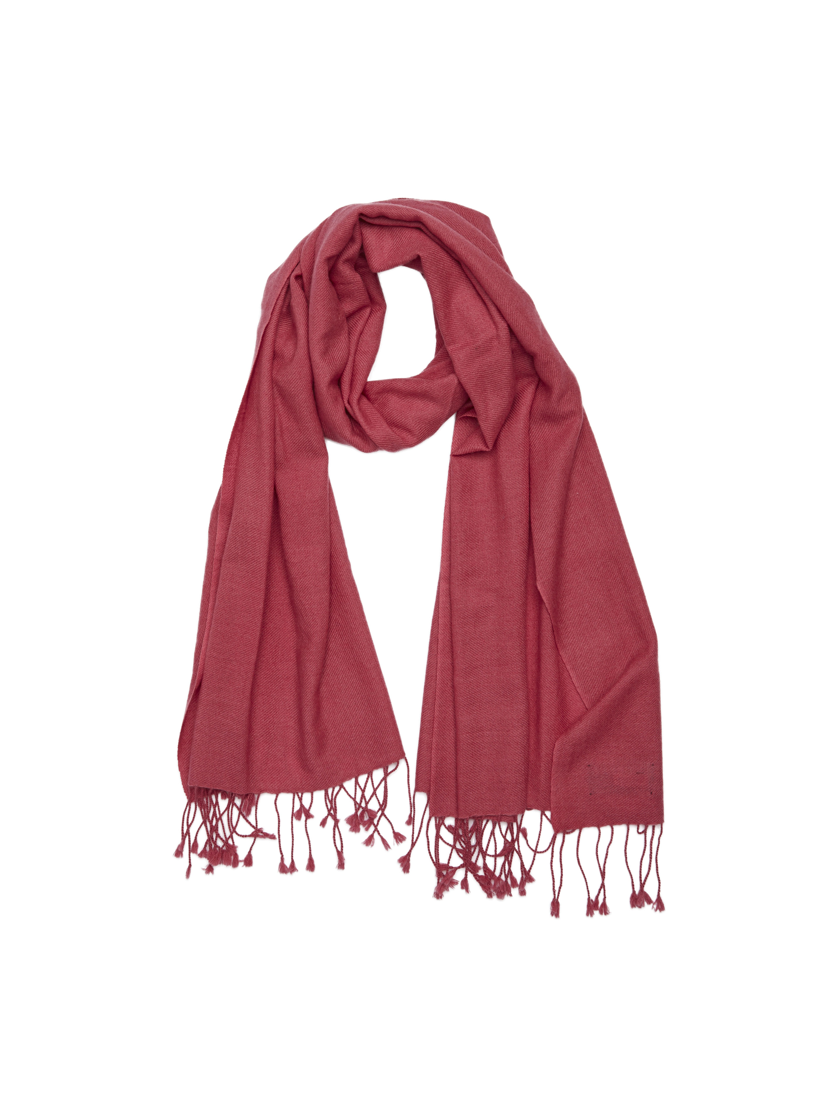 Pure Cashmere Shawl (Raspberry Sorbet)