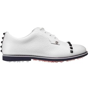 G/FORE Women\'s Stud Cap Toe Spikeless Golf Shoes 3008351-Snow  Size 6.5 M, snow