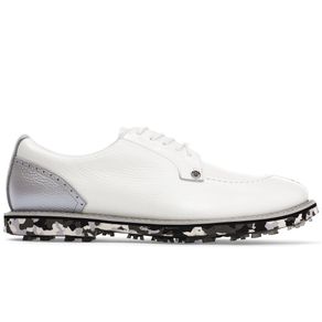 G/FORE Men\'s Camo Pintuck Gallivanter Spikeless Golf Shoes 3008787-Snow/Nimbus  Size 11.5 M, snow/nimbus