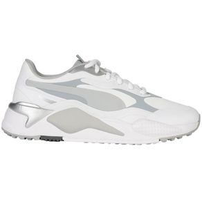 Puma Men\'s RS-G Spikeless Golf Shoes 30 Size 13057-White/Quiet Shade/Quarry  Size 13 M, white/quiet shade/quarry