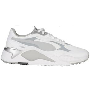 Puma Women\'s RS-G Spikeless Golf Shoes 3013197-White/Quiet Shade/Quarry  Size 6.5 M, white/quiet shade/quarry