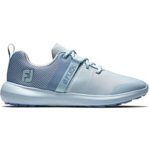 FootJoy Women\'s Flex Spikeless Golf Shoes 3016120-Blue/Blue/Blue  Size 5 M, blue/blue/blue