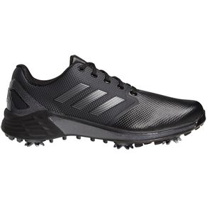 adidas Men\'s ZG21 Golf Shoes 3016803-Black/Silver/Gray  Size 7.5 M, black/silver/gray