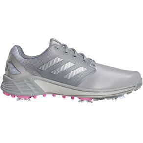 adidas Men\'s ZG21 Golf Shoes 3016836-Gray/Silver/Screaming Pink  Size 9 M, gray/silver/screaming pink