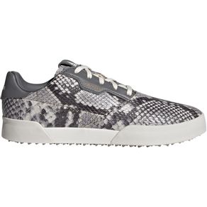 adidas Women\'s Adicross Retro Spikeless Golf Shoes 3016964-White/Gray/White  Size 5 M, white/gray/white