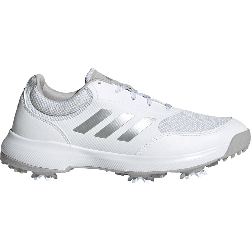 adidas Women\'s Tech Response Golf Shoes  Size 8, White/Silver/Hazy Sky