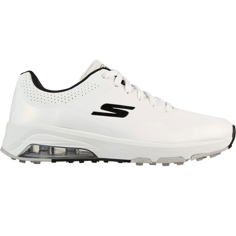 Skechers Men\'s GO GOLF Skech-Air-Dos Spikeless Golf Shoes  Size 12, White/Black