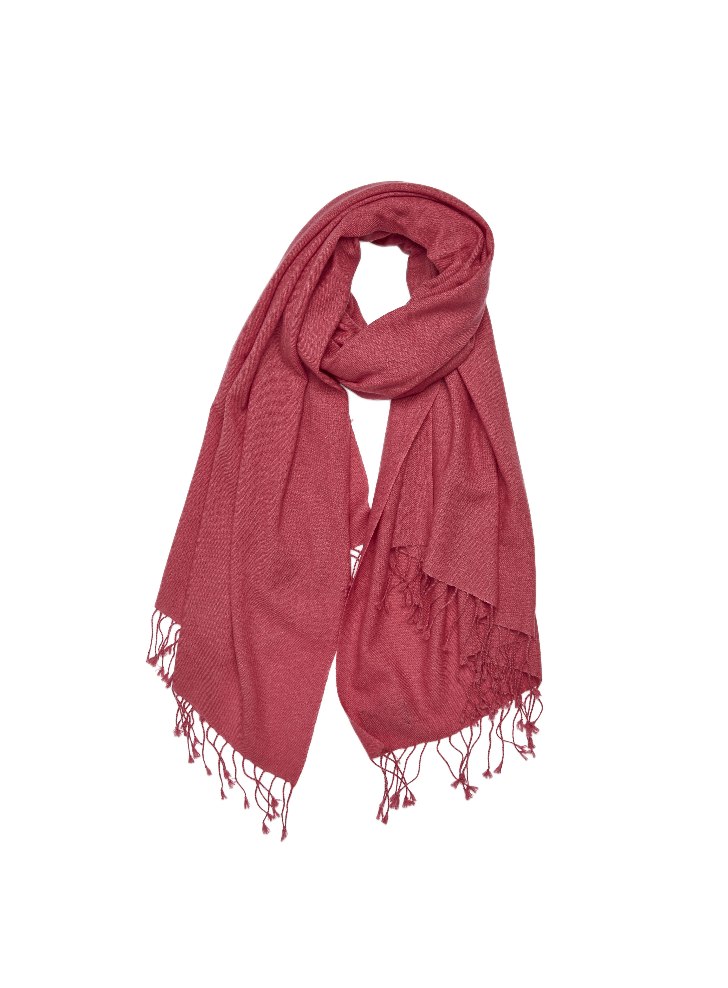 Pure Pashmina Wrap (Raspberry Sorbet)