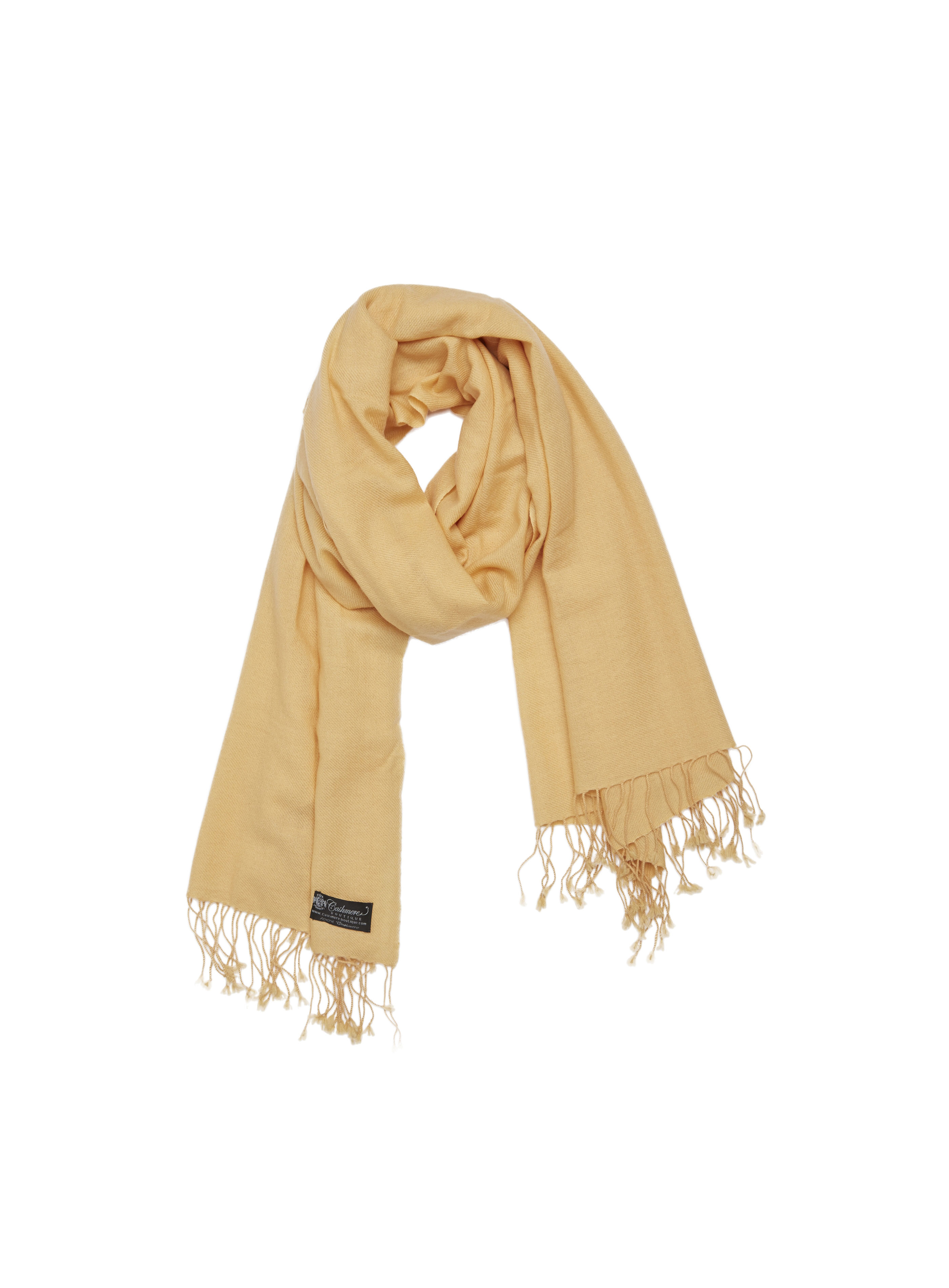 Pure Pashmina Wrap (Champagne)