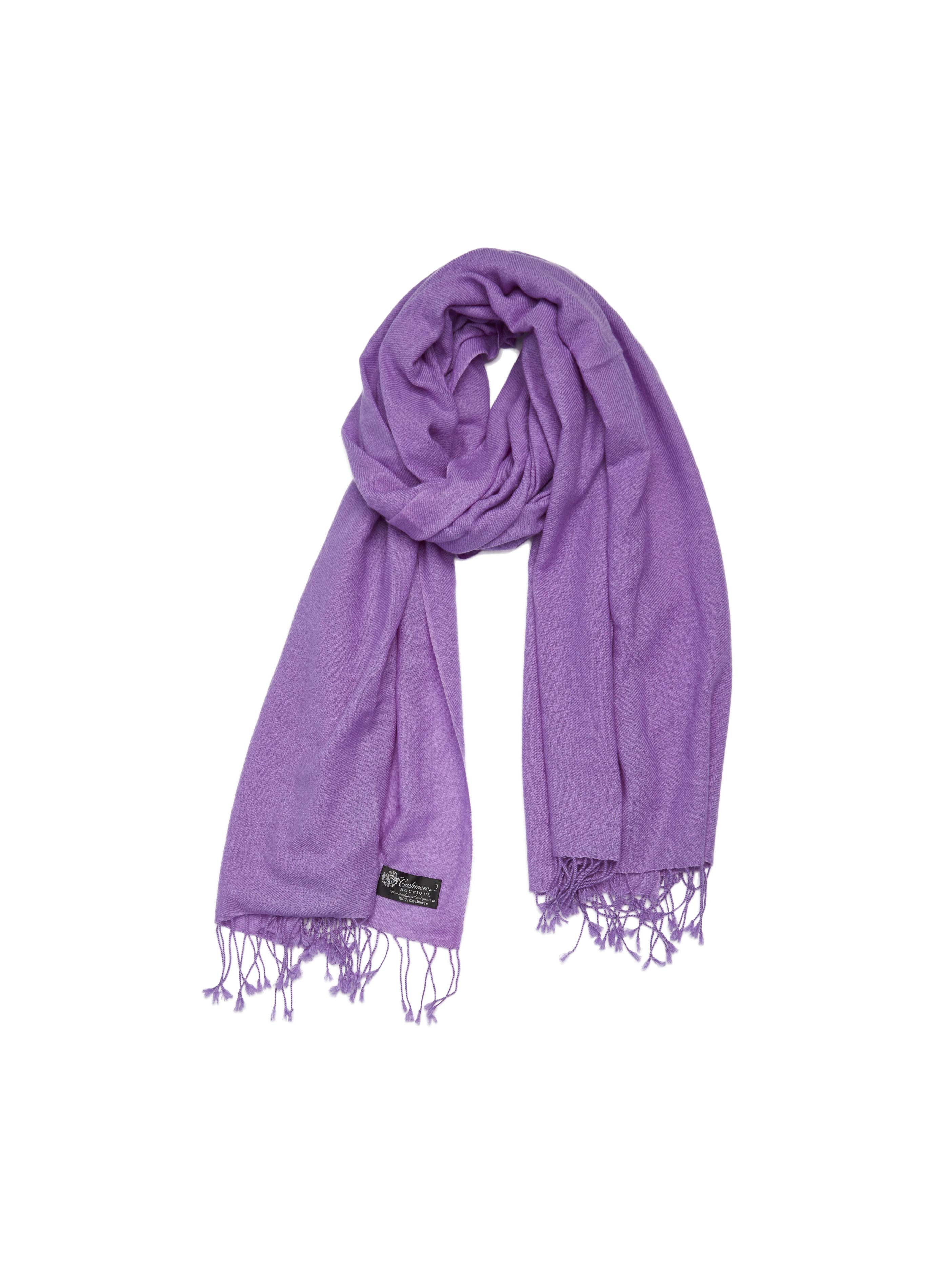 Pure Pashmina Wrap (Lilac)