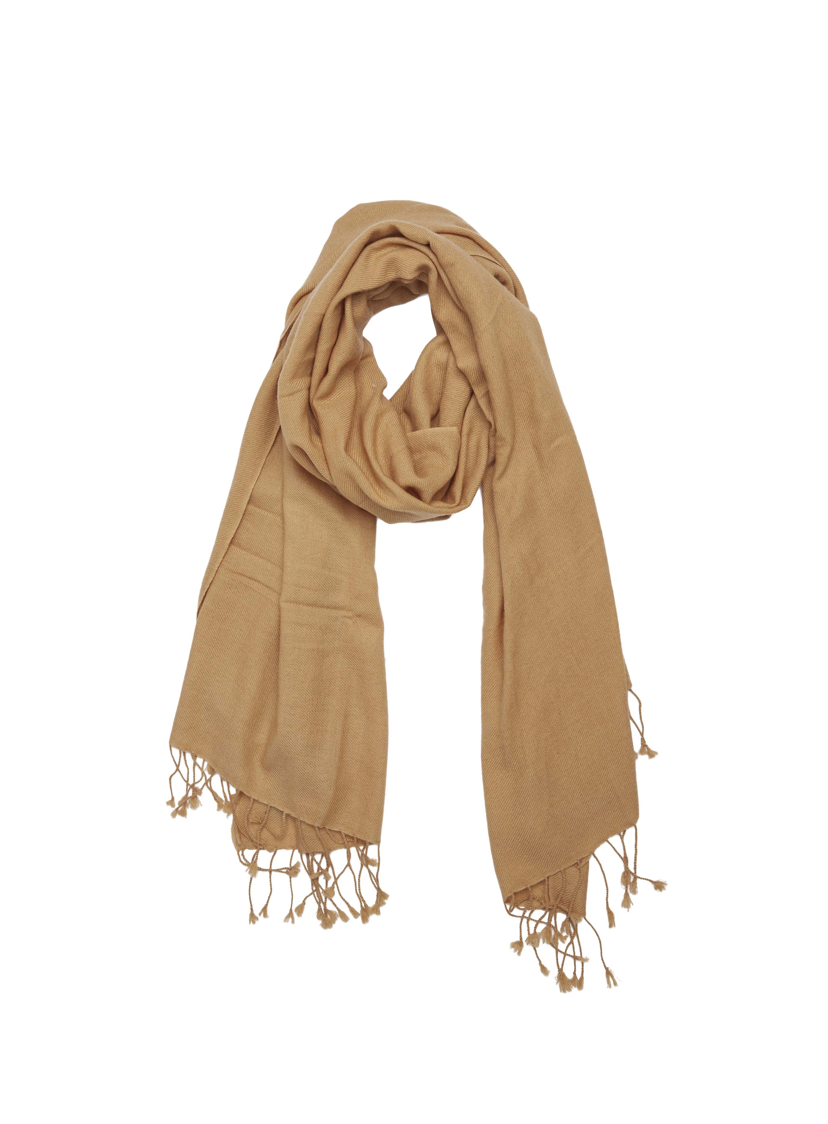 Pure Pashmina Wrap (Camel)