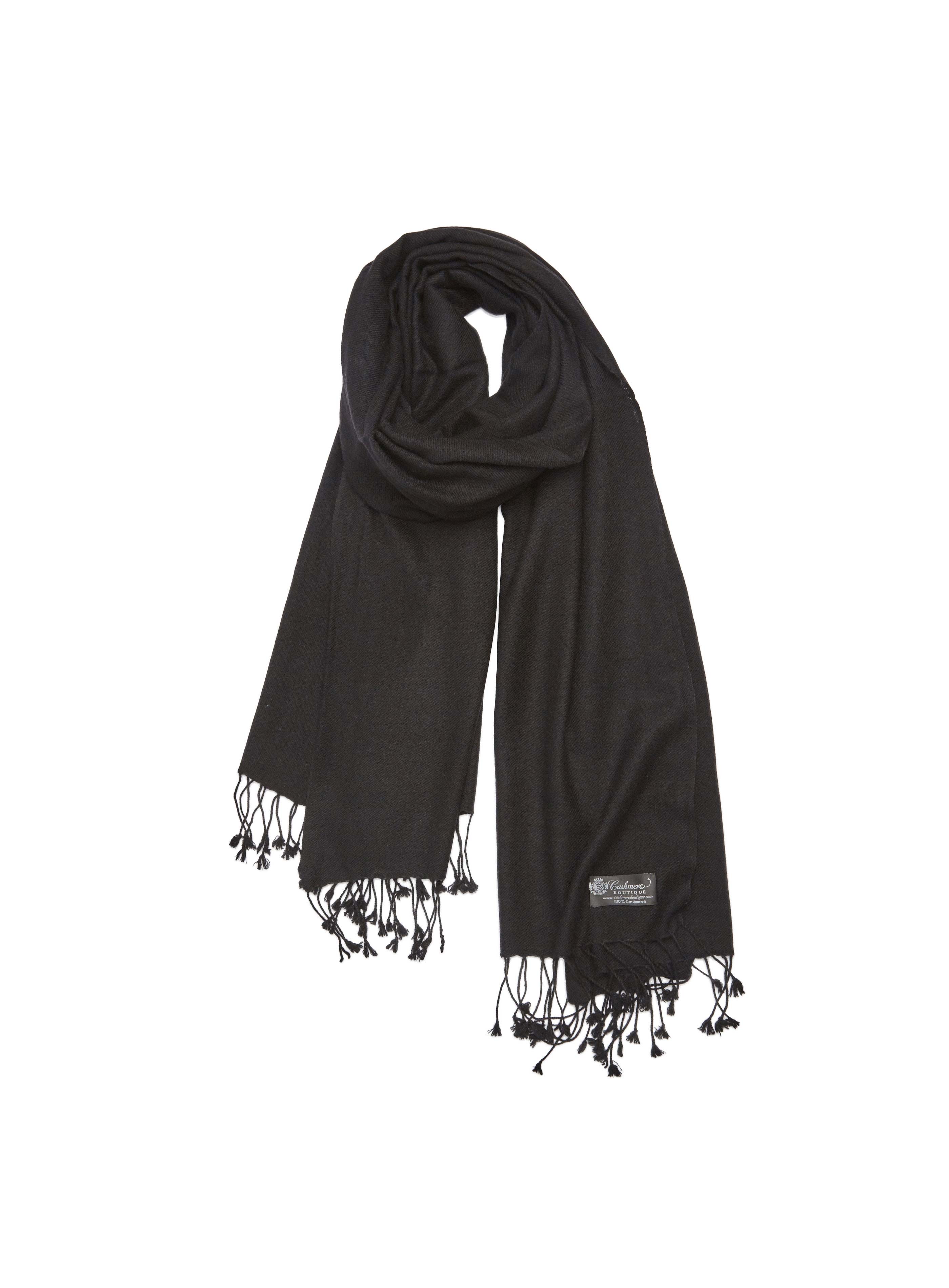 Pure Pashmina Wrap (Charcoal)