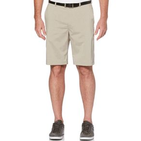 Ben Hogan Men\'s Flat Front Shorts 4002691-Khaki Heather  Size 36, khaki heather