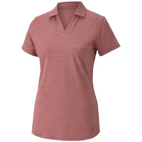 Puma Women\'s Cloudspun Free Polo 4004934-Rose Wine  Size xs, rose wine