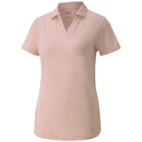 Puma Women\'s Cloudspun Free Polo 4004940-Peachskin  Size xs, peachskin