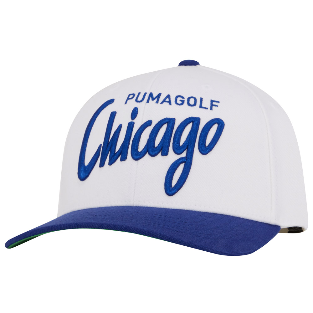 Puma Chicago City Snapback Hat  Size ONE SIZE FITS MOST, Bright White