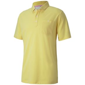 Puma Men\'s Signature Pocket Polo 4005676-Dusky Citron  Size md, dusky citron