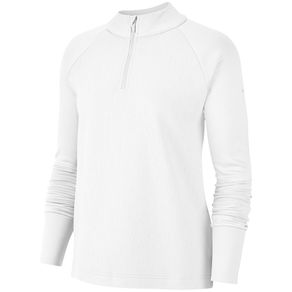 Nike Women\'s Therma Victory Long Sleeve Mid Layer 4010462-White/White  Size lg, white/white