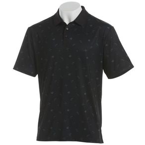 Ben Hogan Men\'s Conversational Polo 4014037-Caviar  Size sm, caviar