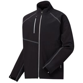 FootJoy Men\'s DryJoy HydroTour Rain Jacket 4015737-Black/Charcoal  Size sm, black/charcoal