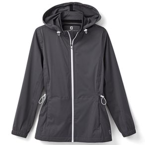 FootJoy Women\'s Hydroknit Jacket 4016409-Charcoal  Size sm, charcoal