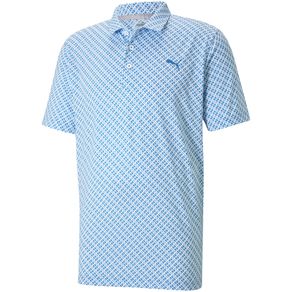 Puma Men\'s MATTR Leucadia Polo 4018208-Star Sapphire  Size lg, star sapphire