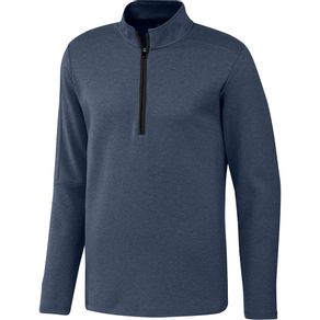 adidas Men\'s 3-Stripes 1/4 Zip Pullover 4020207-Crew Navy Melange  Size sm, crew navy melange