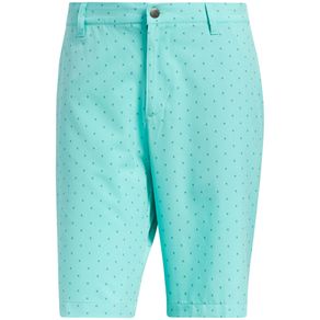 adidas Men\'s Ultimate365 Pine Print Shorts 4021231-Acid Mint  Size 32, acid mint