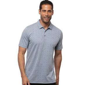 TravisMathew Men\'s Brew Boys Polo 4024508-Heather Federal Blue  Size md, heather federal blue