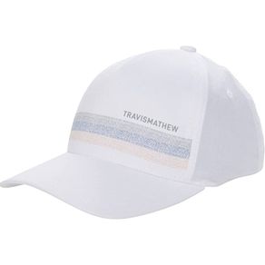 TravisMathew Men\'s Dress Code Hat 4024547-White  Size sm/md, white