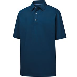 FootJoy Men\'s Stretch Pique Solid Polo 4025251-Navy  Size md, navy