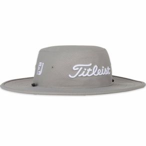 Titleist Tour Aussie Bucket Hat 4026786-Gray/White  Size one size fits most, gray/white