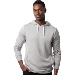 TravisMathew Men\'s Cloud Hoodie 4034346-Sleet  Size md, sleet