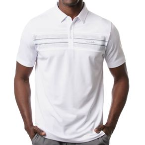 TravisMathew Men\'s Opal Polo 4034927-White  Size lg, white