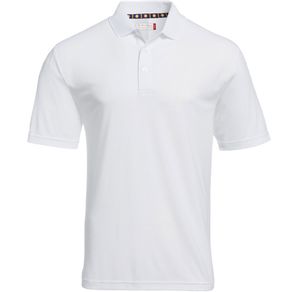 Ben Hogan Men\'s Solid Ottoman Textured Polo 4036648-Bright White  Size 2xl, bright white