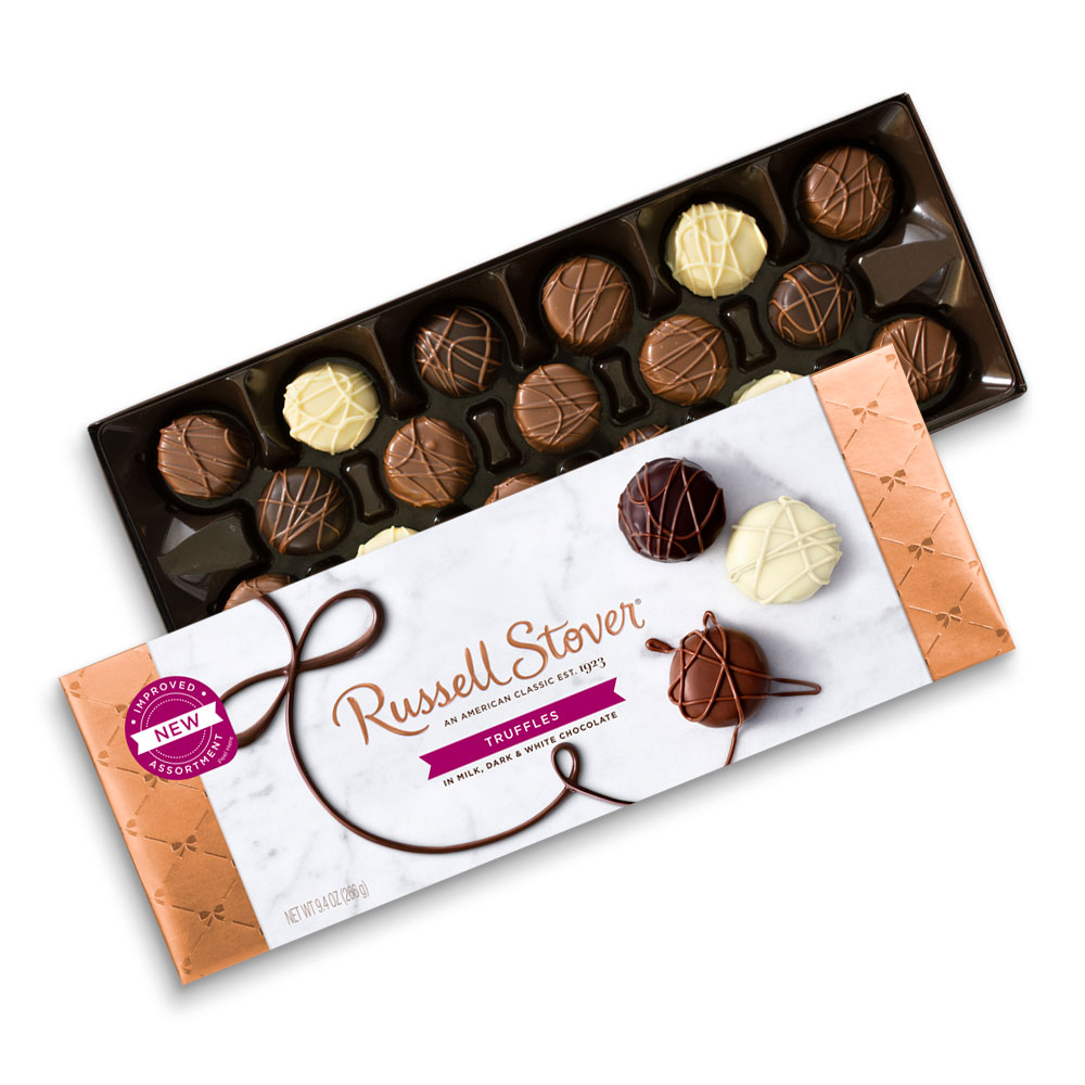 truffle assortment, 9.4 oz. box | chocolates | by russell stover