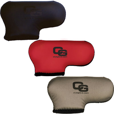 Club Glove Gloveskin Blade Putter Headcover  Size REG, Brush Metal